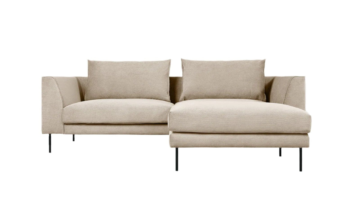Renfrew Loft Bi-Sectional Sofa Gus Modern Mersey Caribou 