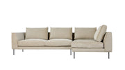 Renfrew Sectional Sofa Gus Modern Mersey Caribou Right Facing 