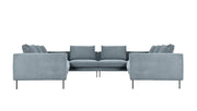 Renfrew U Shaped Sectional Sofa Gus Modern Mersey Skyline 