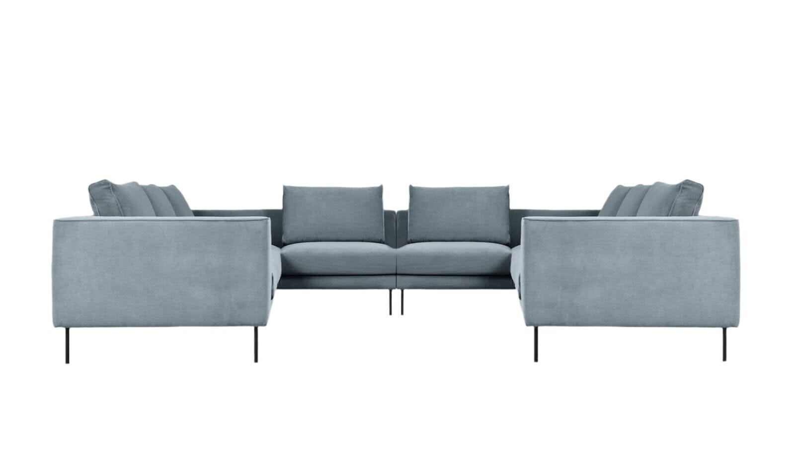 Renfrew U Shaped Sectional Sofa Gus Modern Mersey Skyline 