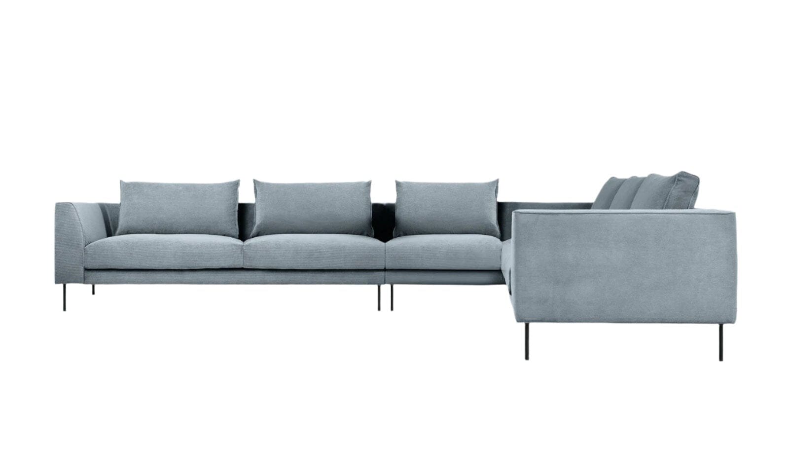 Renfrew XL Sectional Sofa Gus Modern Mersey Skyline Right Facing 