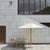 Messina Round Umbrella Outdoors Skagerak by Fritz Hansen 