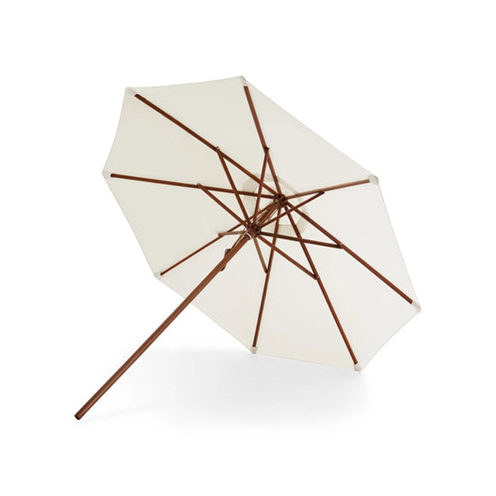 Messina Round Umbrella Outdoors Skagerak by Fritz Hansen Medium: 106.3&quot; Width Off-White None