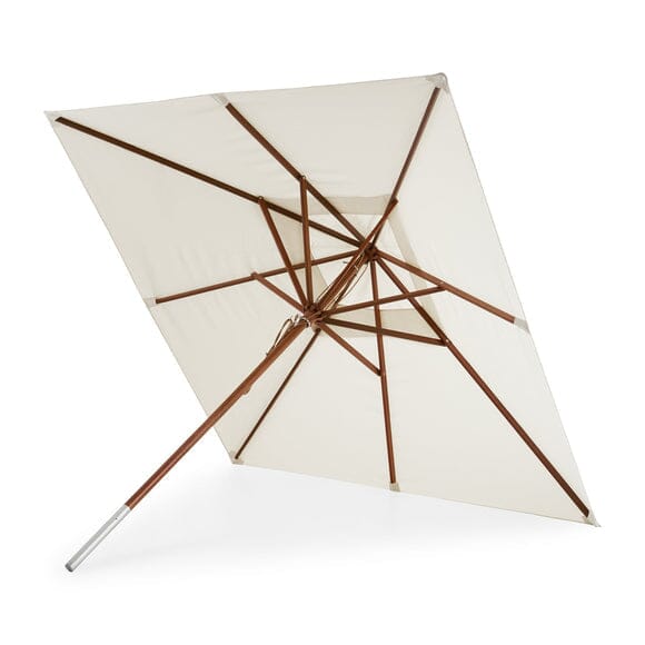 Messina Square Umbrella Outdoors Skagerak by Fritz Hansen Large: 118.1&quot; Width Off-White None