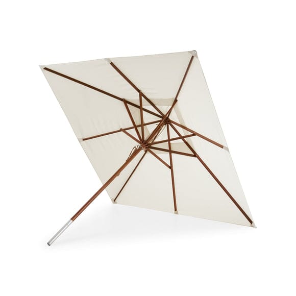 Messina Square Umbrella Outdoors Skagerak by Fritz Hansen Small: 106.3" Width Off-White None