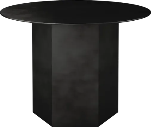 Epic Coffee Table Coffee table Gubi Midnight Black Steel Small-23.6&quot; 