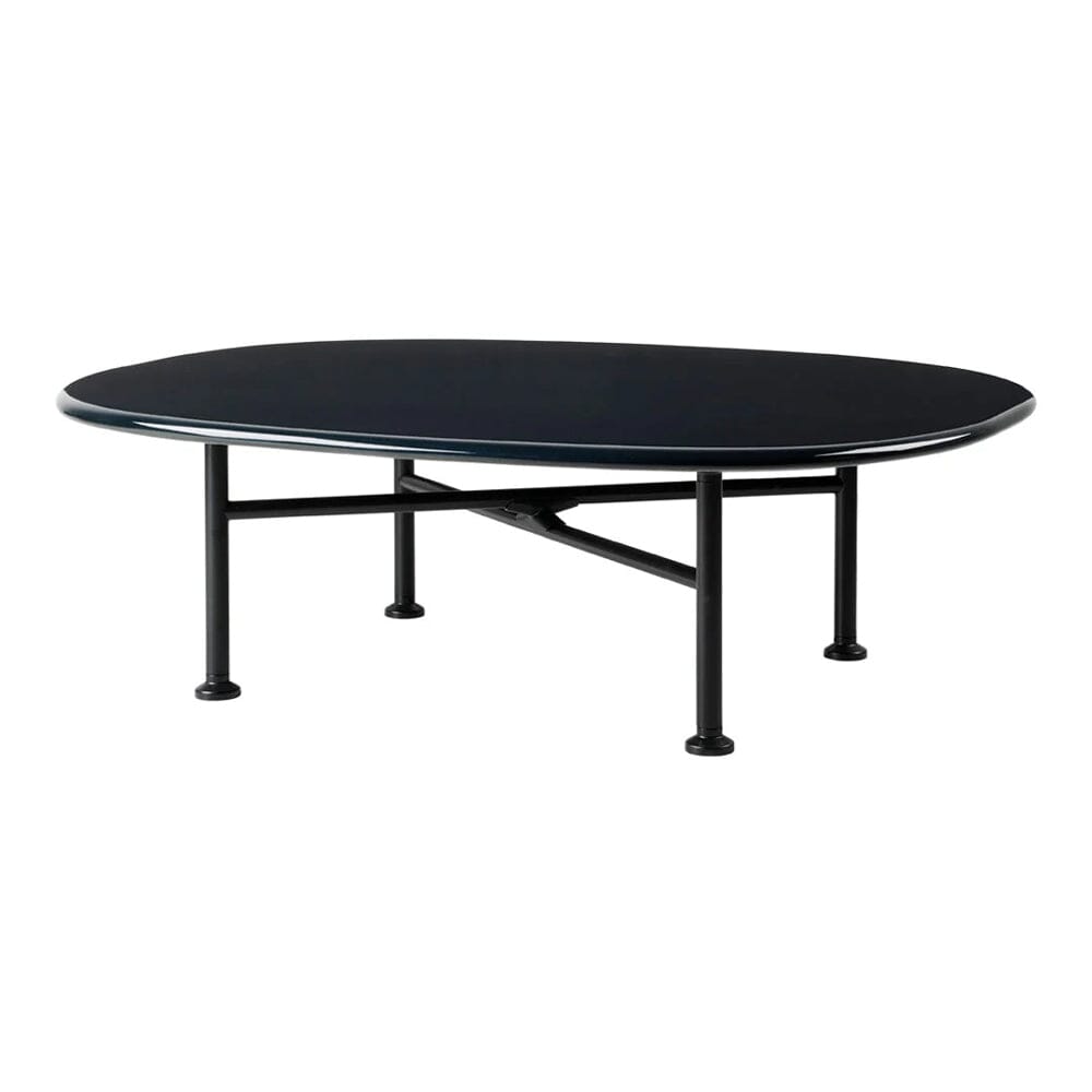 Carmel Outdoor Coffee Table Coffee Tables Gubi Large / Midnight Black Marble 