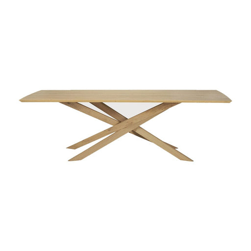 Mikado Rectangular Dining Table Dining Tables Ethnicraft 110" Oak 