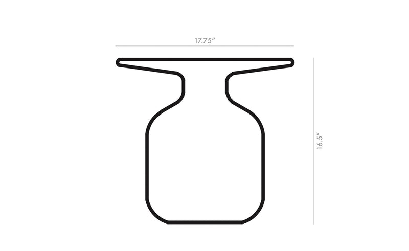 Mini Bottle Side Table Side Table Cappellini 