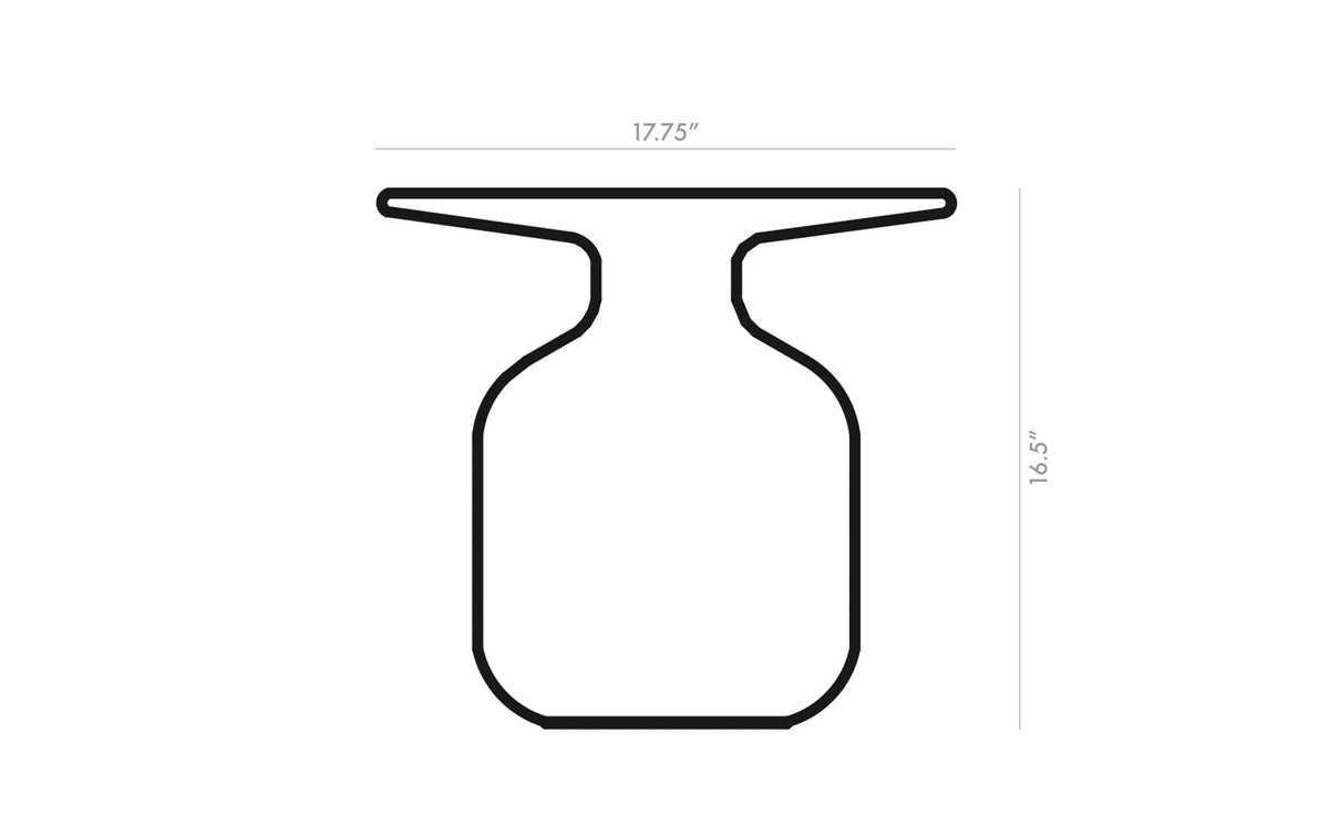 Mini Bottle Side Table Side Table Cappellini 