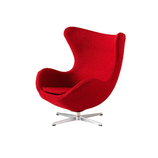 Miniature Egg Chair Miniatures Fritz Hansen Red 