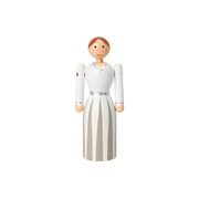 Kay Bojesen Bride, White (Mini)