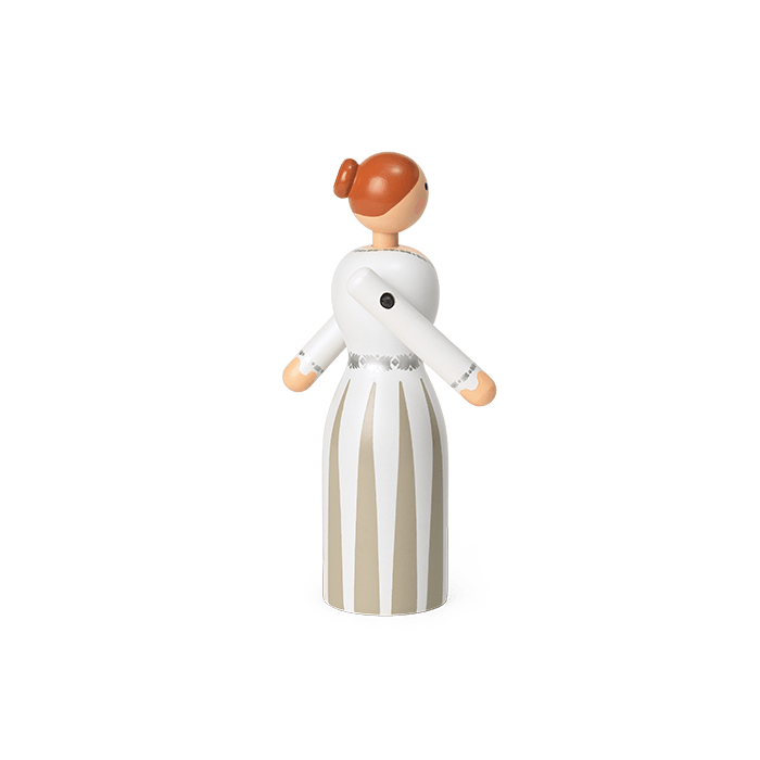 Kay Bojesen Bride, White, styled view