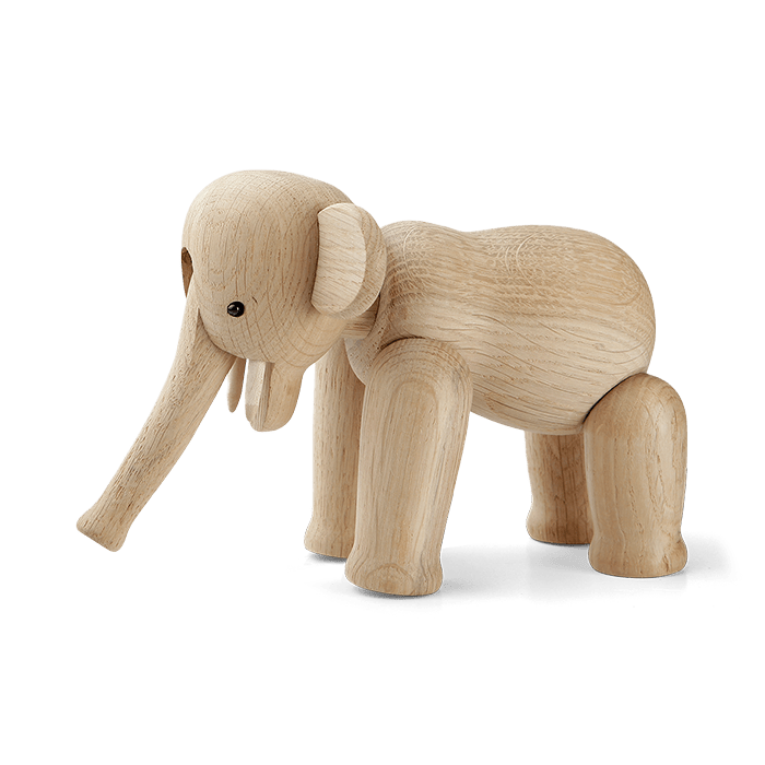 Kay Bojesen Elephant, Oak (Mini), view 3