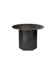 Epic Coffee Table Coffee table Gubi Misty Gray Steel Small-23.6" 