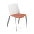 Mixu Seat and Back Plastic Chair With 4 Leg Base Chairs Arper 