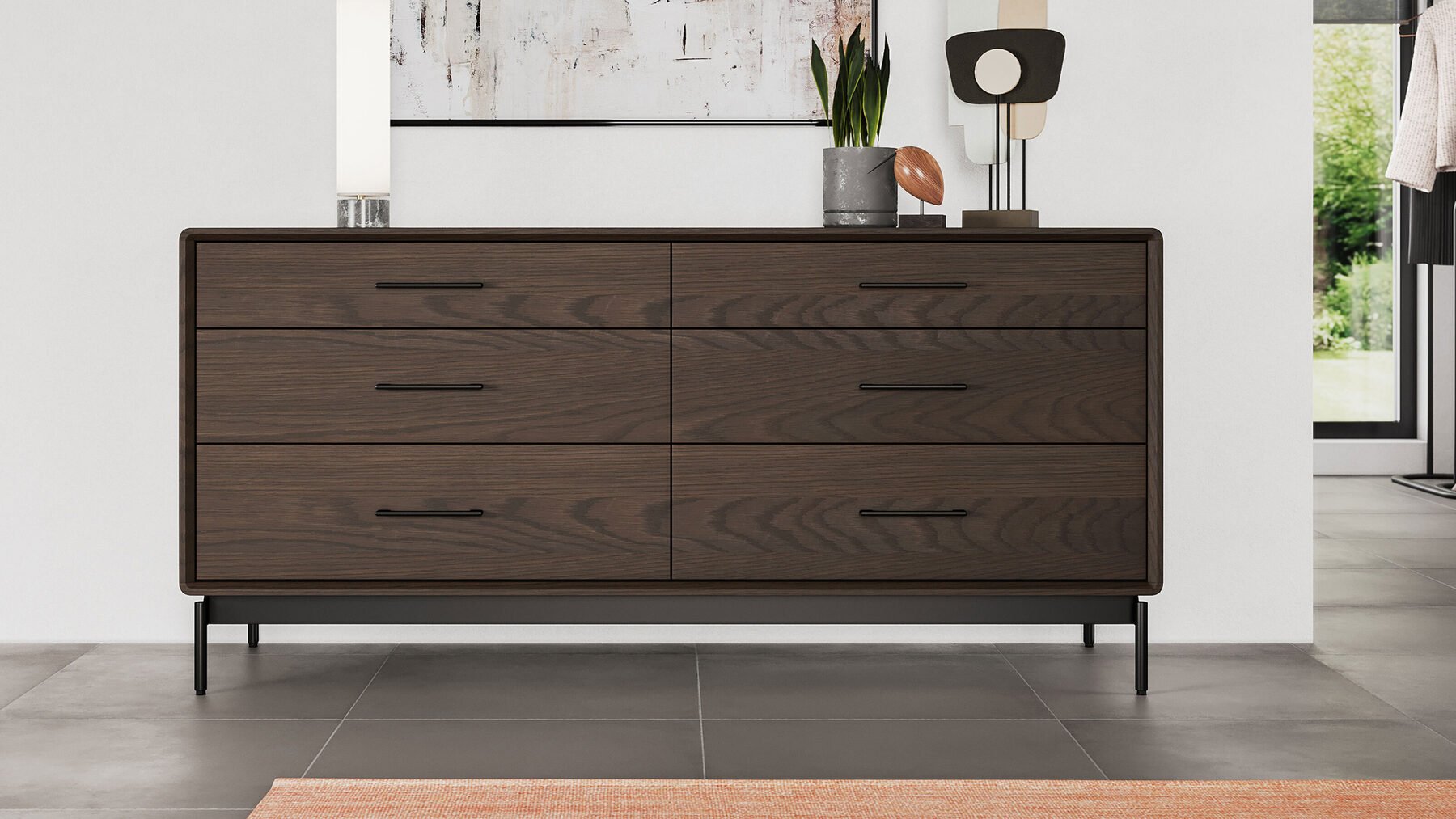 LINQ 9185 6-Drawer Dresser