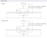 Altus Ceiling Fan Ceiling Fans Modern Fan Co 
