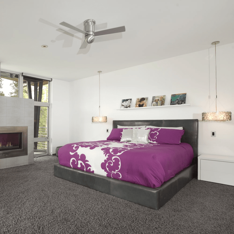 Cirrus Flush DC Ceiling Fan Ceiling Fans Modern Fan Co 