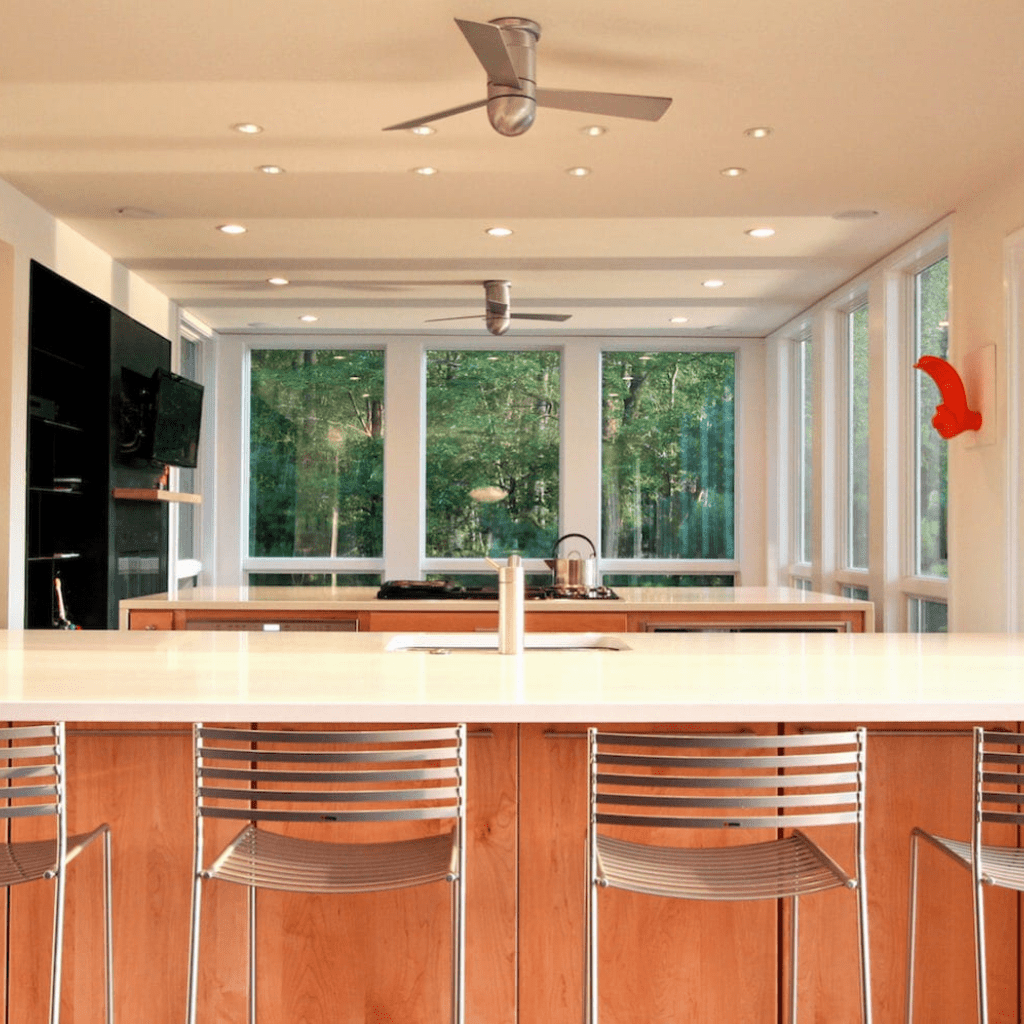 Cirrus Flush DC Ceiling Fan Ceiling Fans Modern Fan Co 