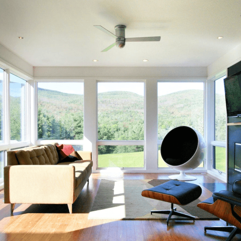 Cirrus Flush DC Ceiling Fan Ceiling Fans Modern Fan Co 