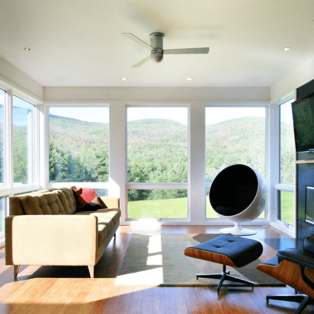 Cirrus Flush DC Ceiling Fan Ceiling Fans Modern Fan Co 