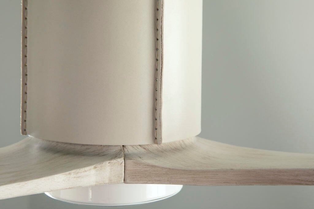 LeatherLuxe DC Ceiling Fan Ceiling Fans Modern Fan Co 