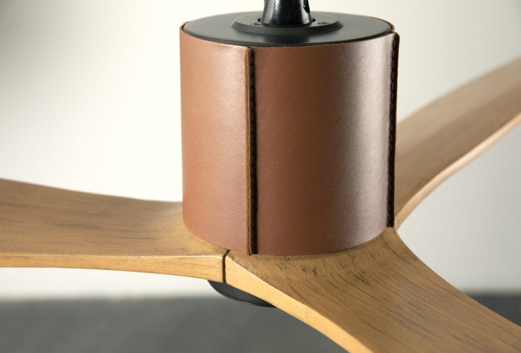LeatherLuxe DC Ceiling Fan Ceiling Fans Modern Fan Co 