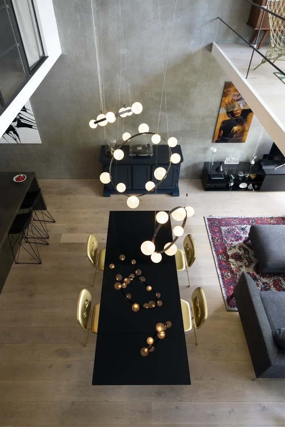 Hubble Bubble Suspension Lamp