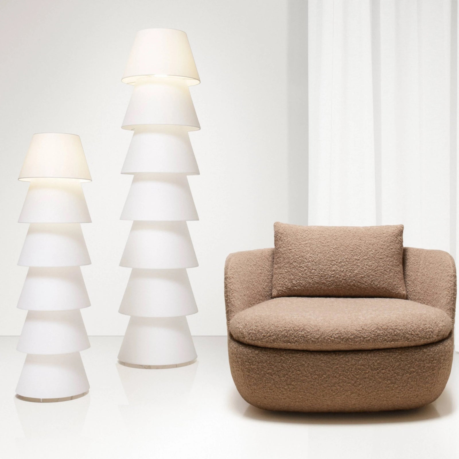 Set Up Shade Lamp
