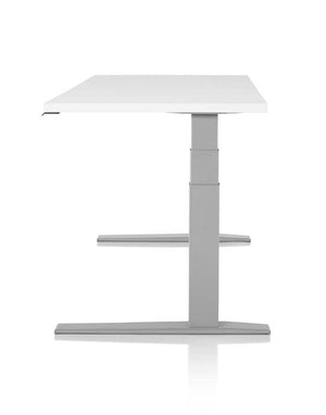 Motia Sit-to-Stand Rectangular Table C-Foot Desk Herman Miller 