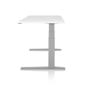 Motia Sit-to-Stand Rectangular Table C-Foot Desk Herman Miller 
