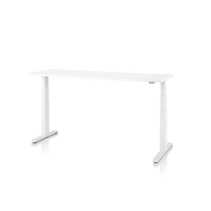 Motia Sit-to-Stand Rectangular Table T-Foot Desk Herman Miller 