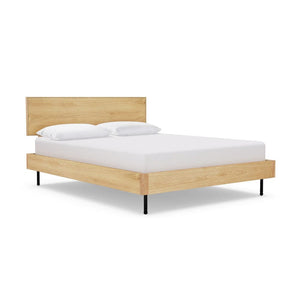 Munro Bed Beds Gus Modern Queen White Oak 