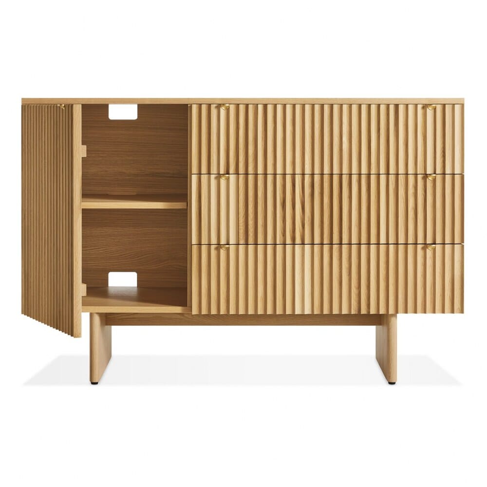 Murmur 1 Door / 3 Drawer Credenza storage BluDot 