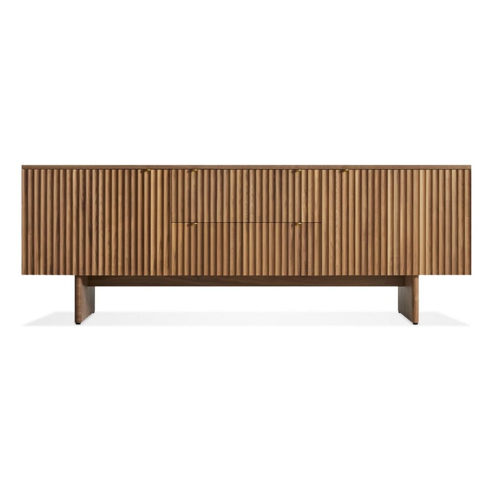 Murmur 2 Door / 2 Drawer Console storage BluDot Walnut 