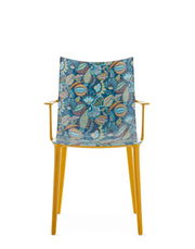 H.H.H. Dining Armchair Armchair Kartell Harvest time - mustard / ink-ochre 