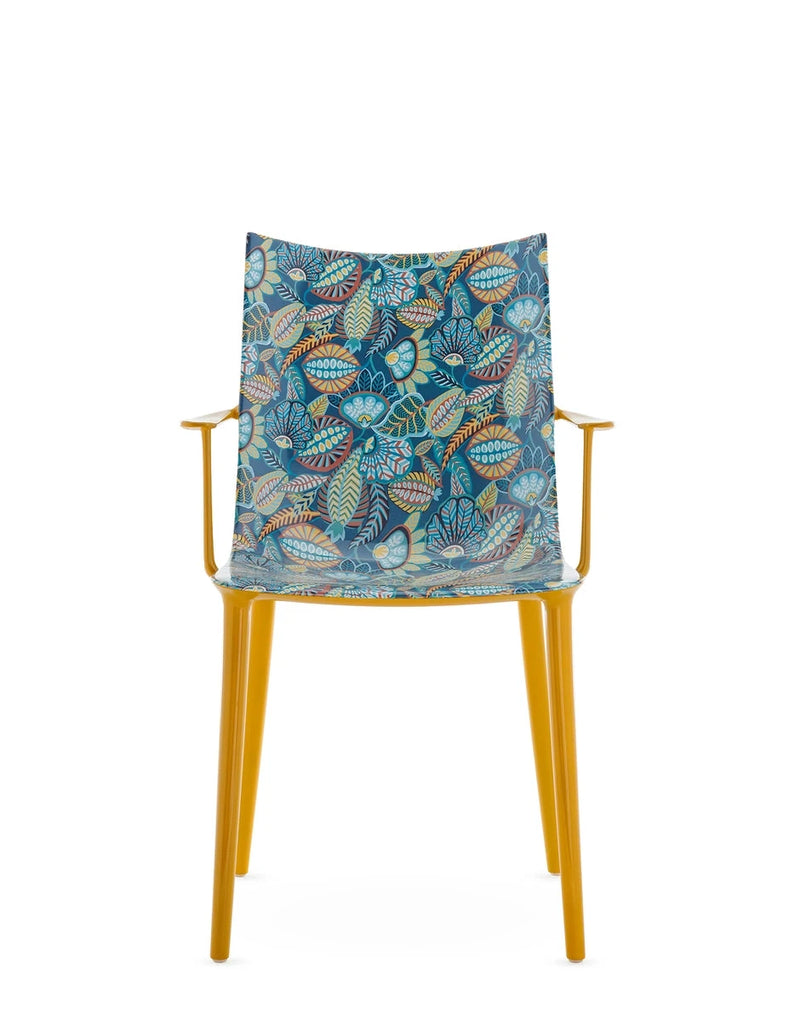 H.H.H. Dining Armchair Armchair Kartell Harvest time - mustard / ink-ochre 