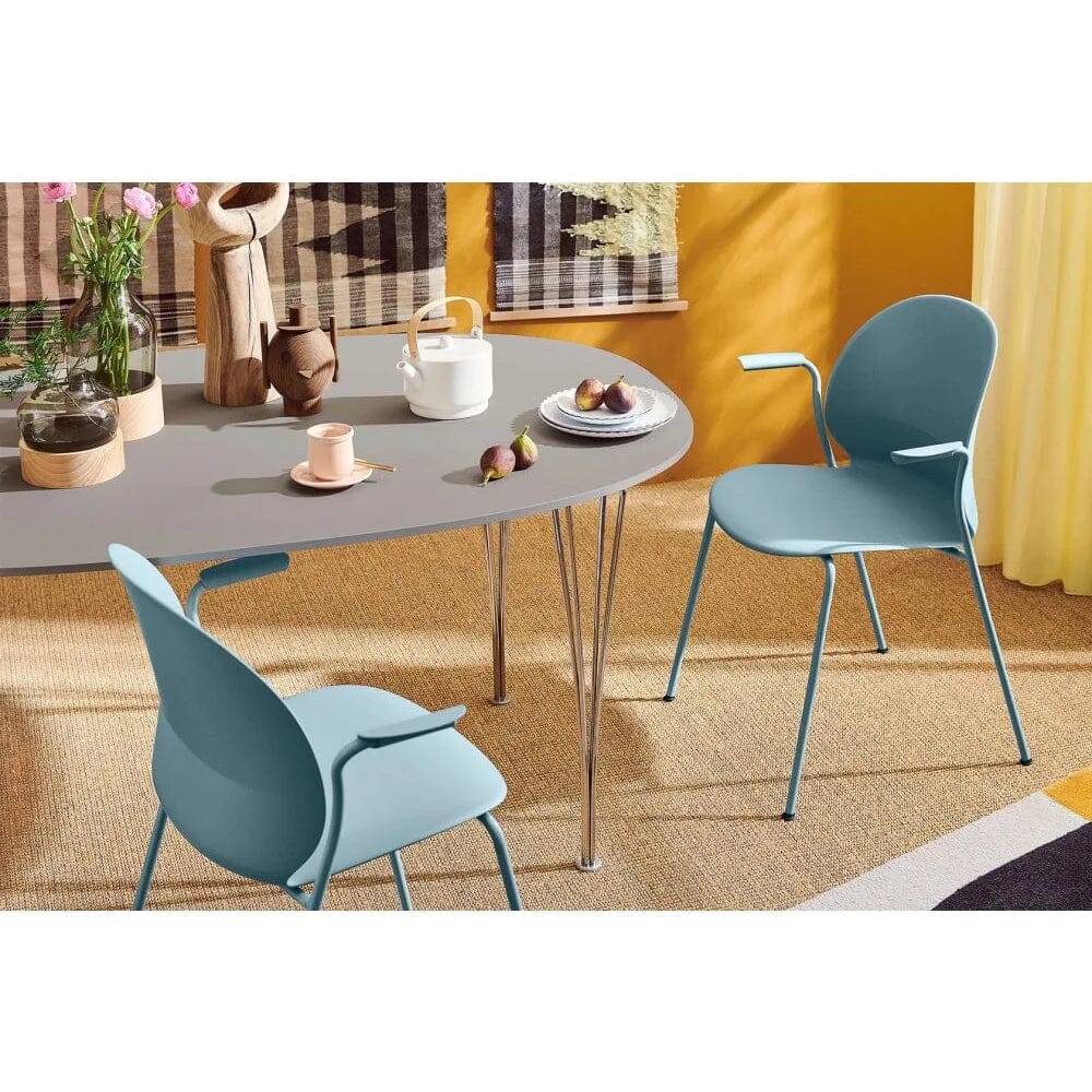 N02 Recycle 4 Legs Chair With Armrests Chairs Fritz Hansen 