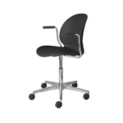 N02 Recycle 5 Star Swivel Base Chair With Armrests Chairs Fritz Hansen 