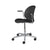 N02 Recycle 5 Star Swivel Base Chair With Armrests