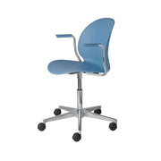 N02 Recycle 5 Star Swivel Base Chair With Armrests Chairs Fritz Hansen 