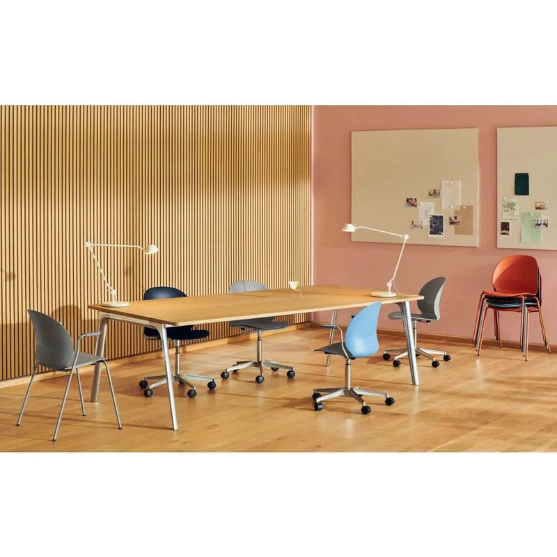 N02 Recycle 5 Star Swivel Base Chair With Armrests Chairs Fritz Hansen 