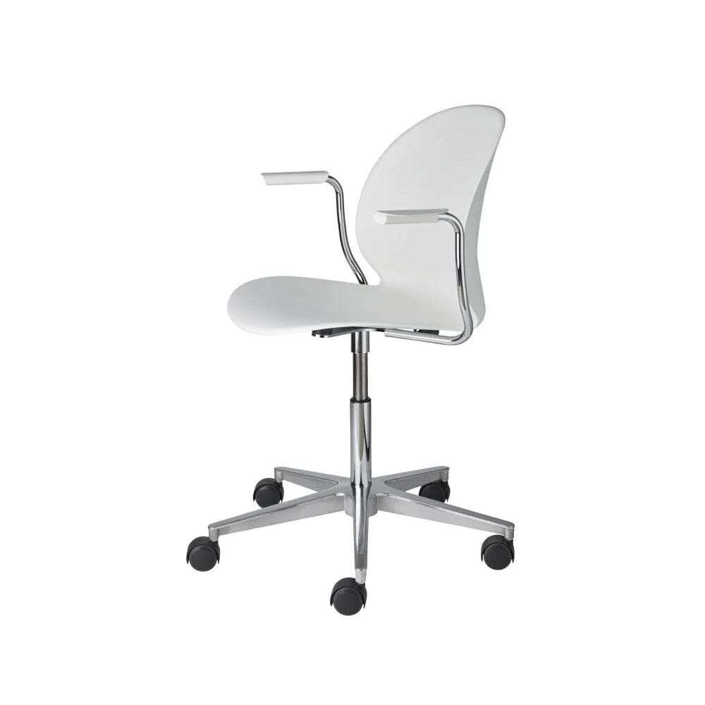 N02 Recycle 5 Star Swivel Base Chair With Armrests Chairs Fritz Hansen 