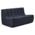 N701 Sofa Sofa Ethnicraft 2 Seater Graphite 