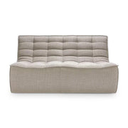 N701 Sofa Sofa Ethnicraft 2 Seater Beige 