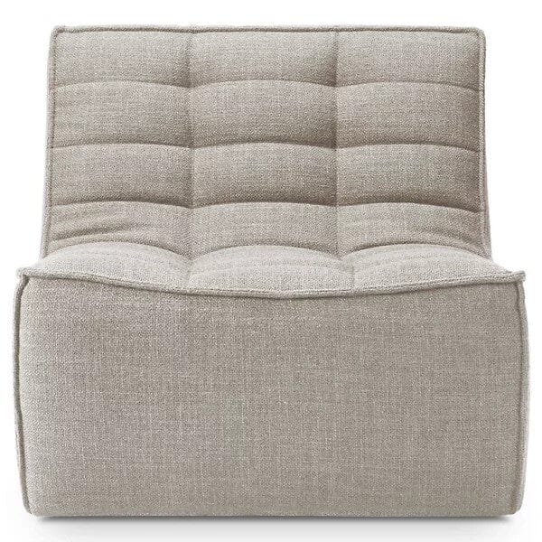 N701 Sofa Sofa Ethnicraft 1 Seater Beige 