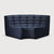 N701 Sofa - Round Corner Sofa Ethnicraft Graphite 