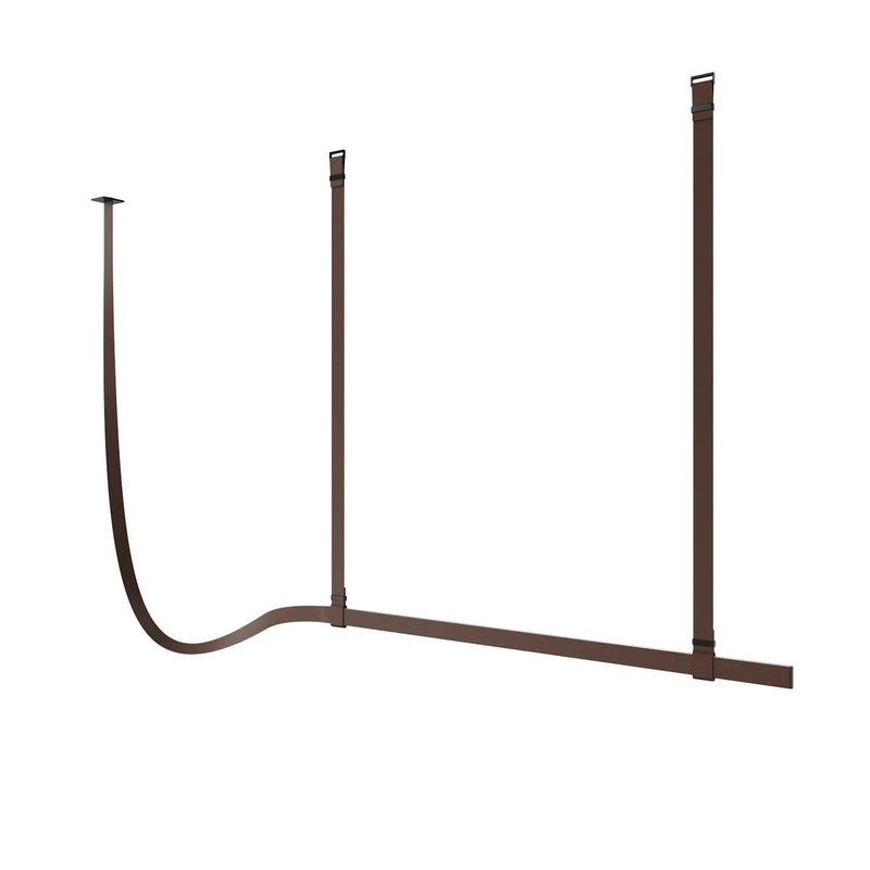 Belt - Leather Wrapped Linear Pendant Pendant Lights Flos Natural Leather 