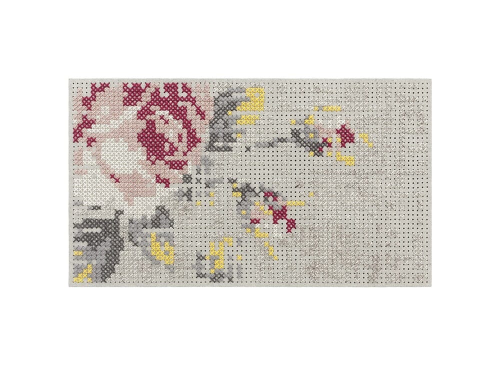 Canevas Flowers Rug Rug Gan 2’8" x 4’9" Flowers Natural 